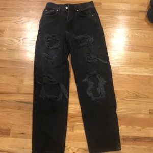 BDG high rise baggy jeans